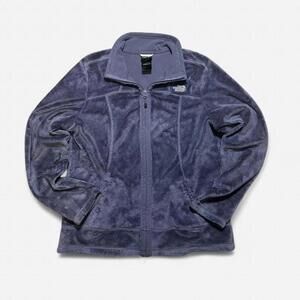 The North‎ Face Full Zip Fleece Sweater Light Purple Women’s Size L
